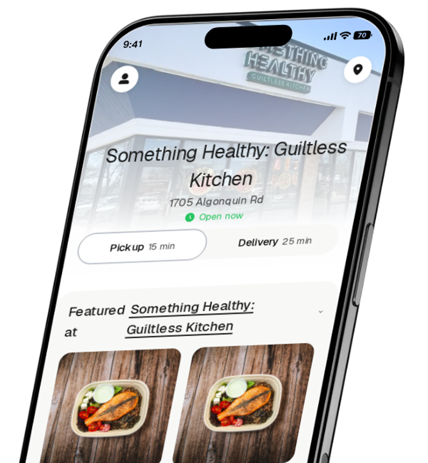 Something Healthy: Guiltless Kitchen app preview
